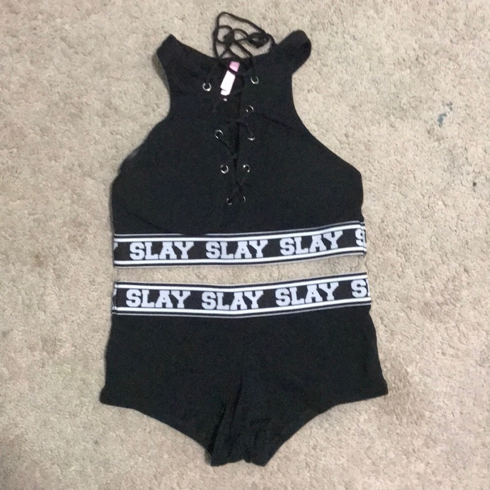 two piece slay print